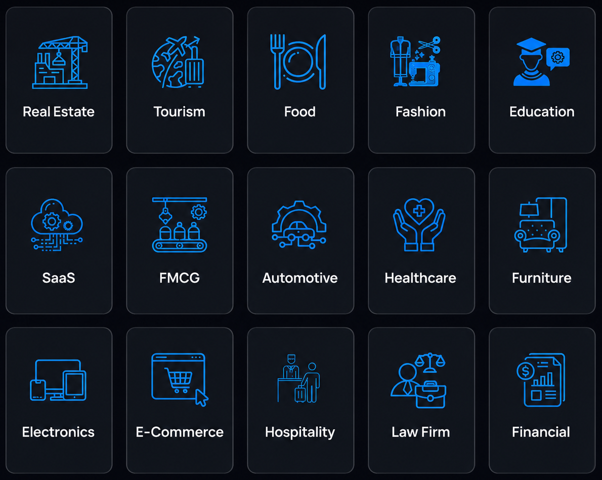 Industries We Work With
